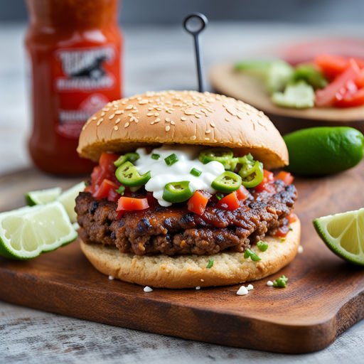 Hamburguesa Mexicana