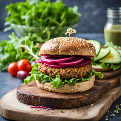 Hamburguesa Vegana