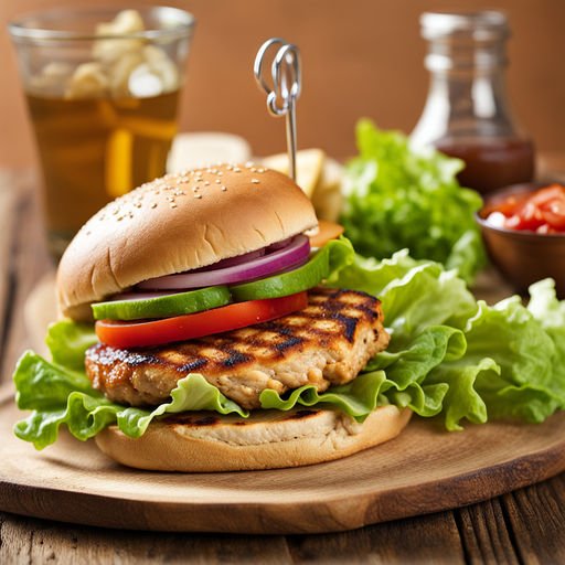 Hamburguesa de Pollo